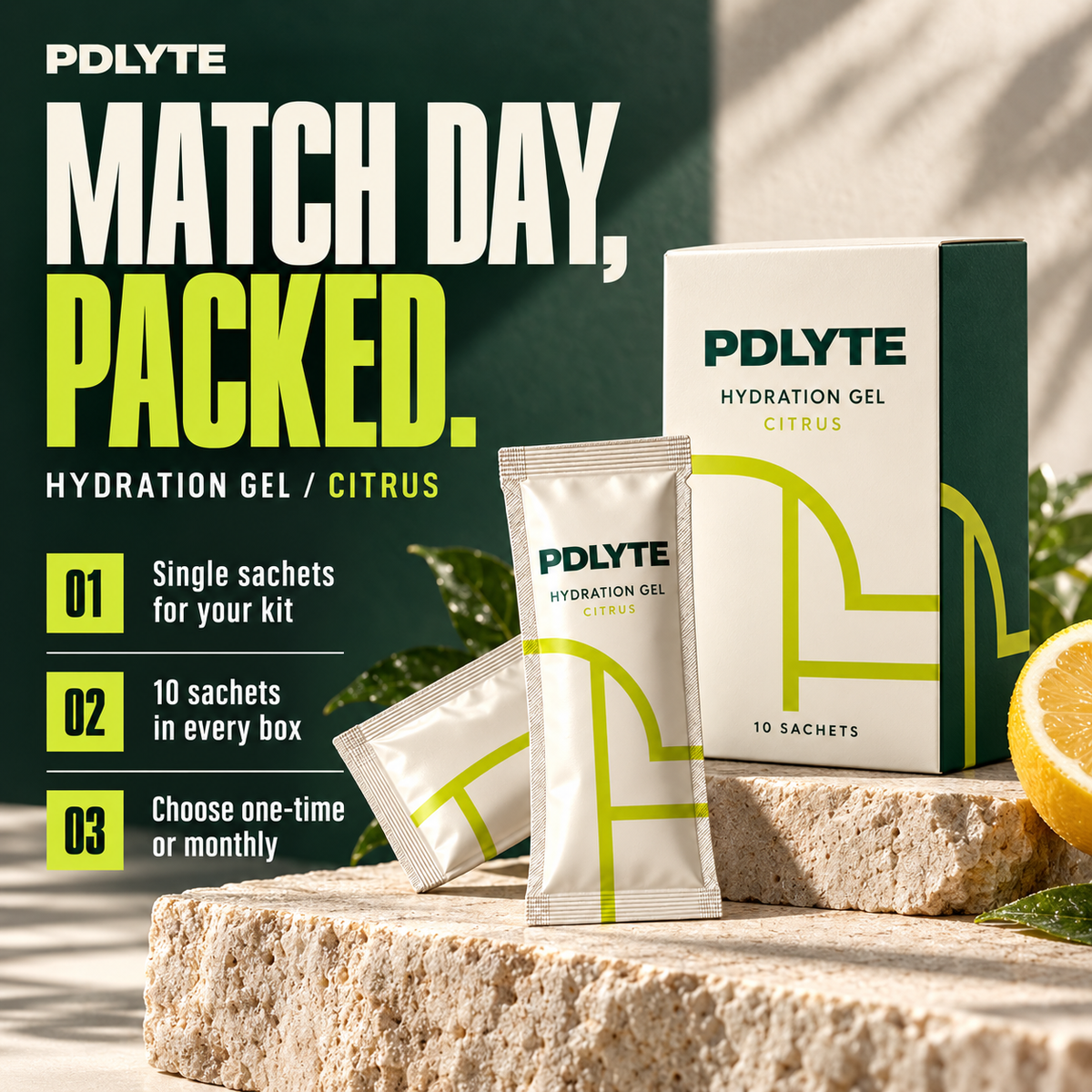 PDLYTE gel routine